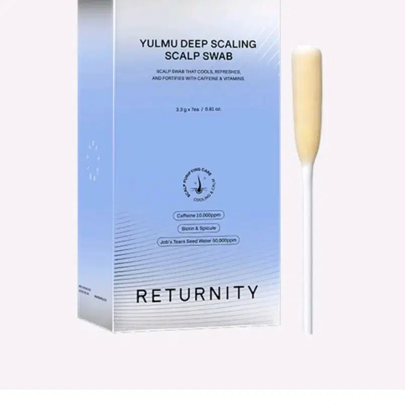 [BUNJANG] Eternity Yulmu Deep Scaling Scalp Swap (2 Pack) / [미개봉 29% 할인] 리터니티 율무 딥스케일링 두피 스왑