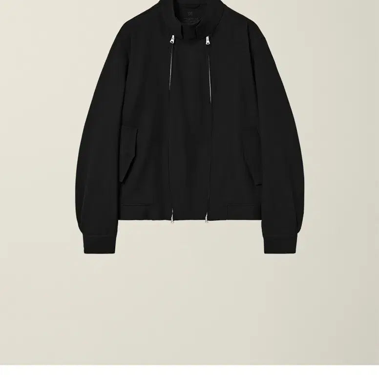 [BUNJANG] Numare EE Double Zip Harrington Jacket Black / 누마레 EE 더블 집 해링턴 자켓 블랙