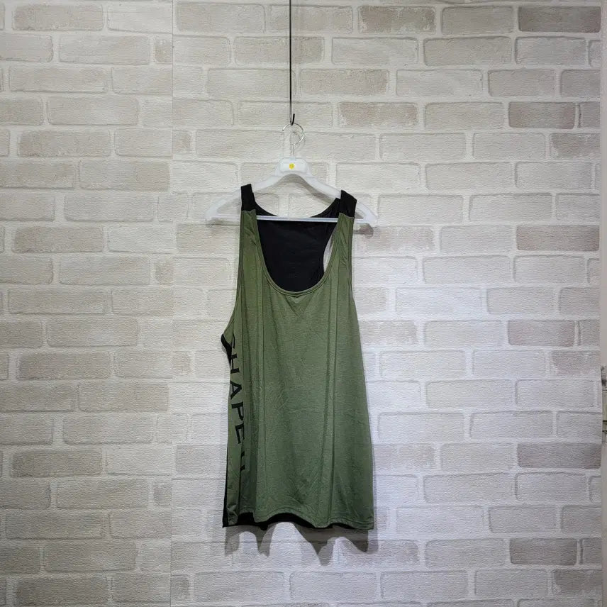 [BUNJANG] Khaki Sleeveless Top / ㄴ142 카키 나시티 F