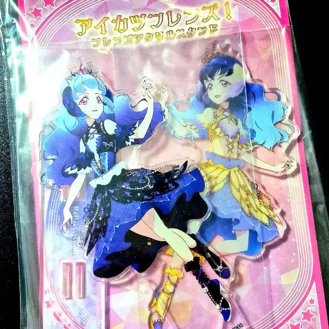 [BUNJANG] Aikatsu Friends Shirayuri Sakuya & Kaguya Pair Acrylic Stand / 아이카츠 프렌즈 시라유리 페어아크릴 판매