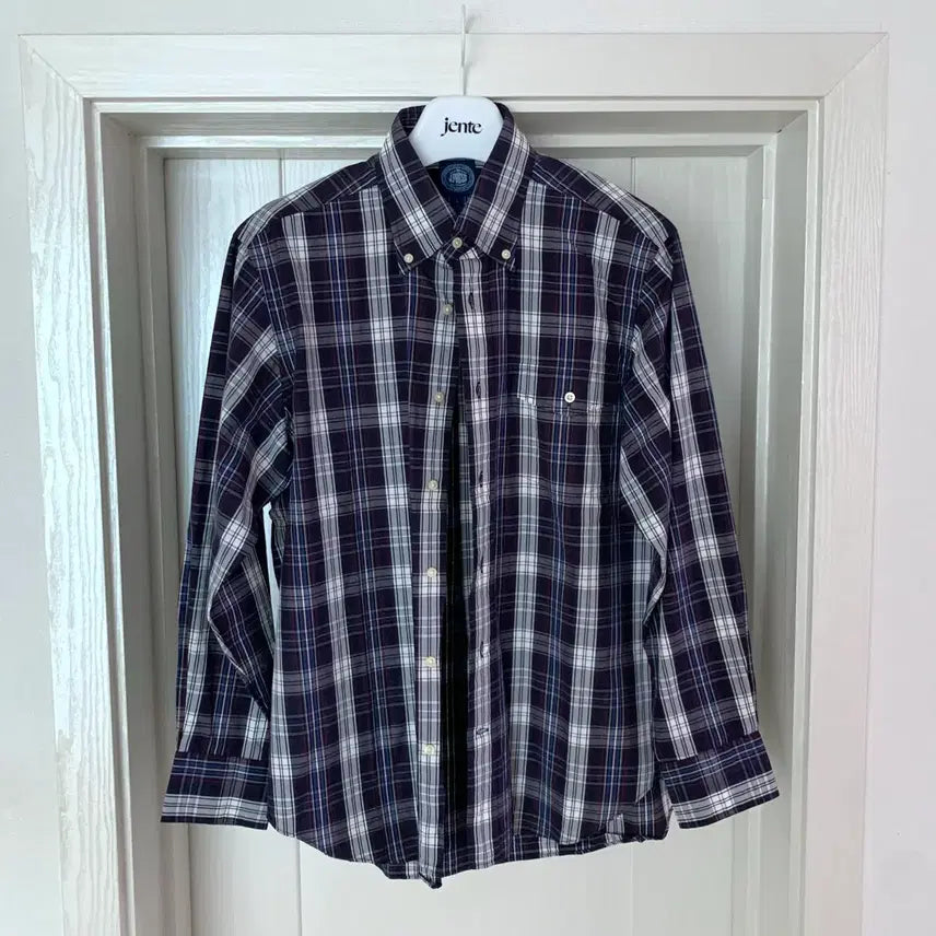 [BUNJANG] J.Press Ivy Cotton Check Shirt Japan Size L / 제이프레스 아이비 코튼 체크셔츠 재팬 L사이즈 (100)