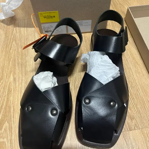 [BUNJANG] Lemaire Fisherman Sandals - Black, Size 43 / 르메르 피셔맨 샌들 슬리퍼 사이즈 43