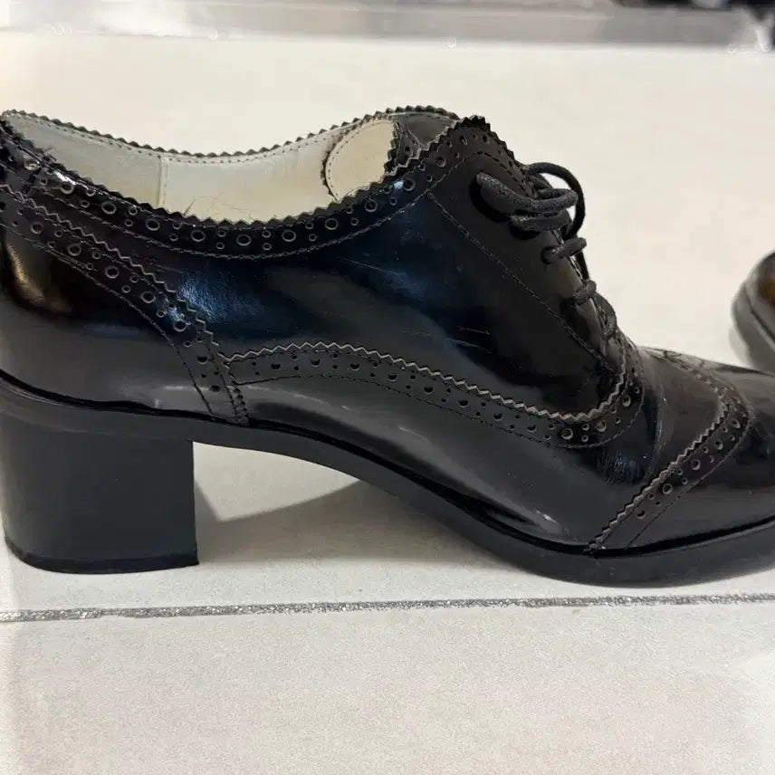 [BUNJANG] SUECOMMA BONNIE Enamel Gold Ring Loafer Heels / 슈콤마보니 로퍼 힐