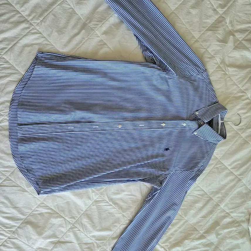[BUNJANG] Polo Ralph Lauren Striped Shirt - Size S / [정품] 폴로  스트라이프 셔츠