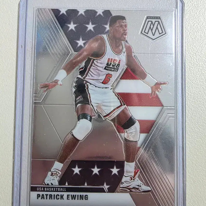 [BUNJANG] Patrick Ewing 2019-20 NBA Mosaic USA Base Card / 2019-20 nba 페트릭 유잉 베이스 카드 USA