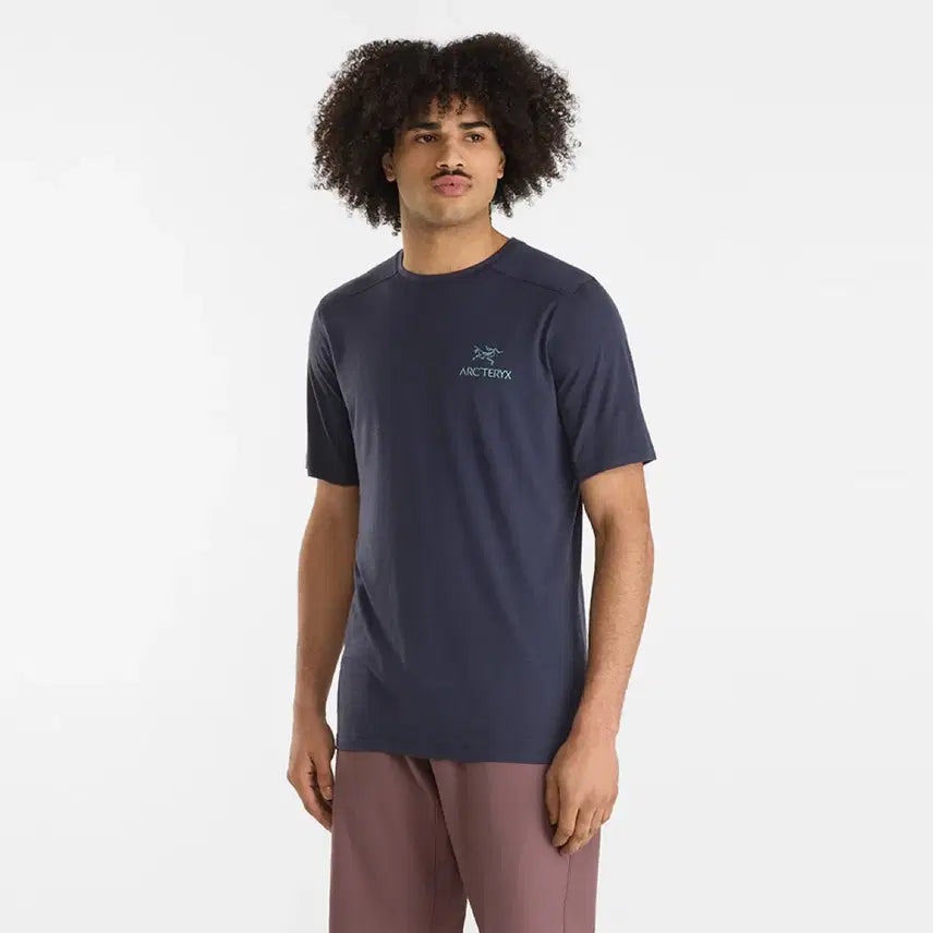 [BUNJANG] Arc'teryx Ionia Merino Wool Short Sleeve T-Shirt L Black Sapphire / 아크테릭스 이오니아 메리노울 반팔 L(새상품)