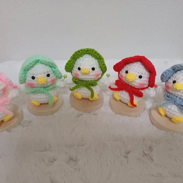[BUNJANG] Candy Duck Knit Keychain / 사탕오리 뜨개키링