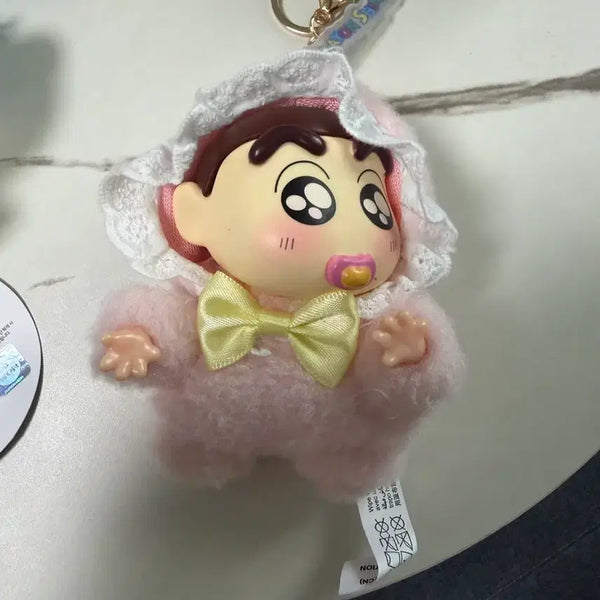 [BUNJANG] Crayon Shin-chan Baby Keychain Plush Mini / 짱구 애기 키링인형 미니소