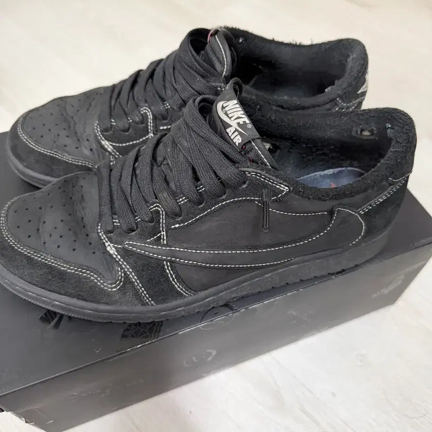 [BUNJANG] Nike Air Jordan 1 Low x Travis Scott Black Phantom / (285) 나이키 조던 1 x 트래비스 스캇 로우 블랙 팬텀