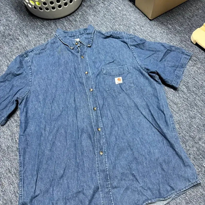 [BUNJANG] Carhartt Short Sleeve Shirt / 칼하트 반팔셔츠