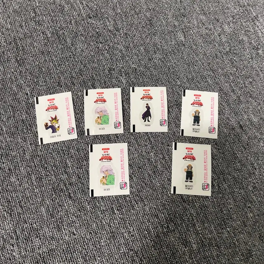 [BUNJANG] Yu-Gi-Oh! Lotte Gum Sticker Collection 23 Cards / 유희왕 롯데껌 판박이 23장 판매 (2000년 초반 발매)