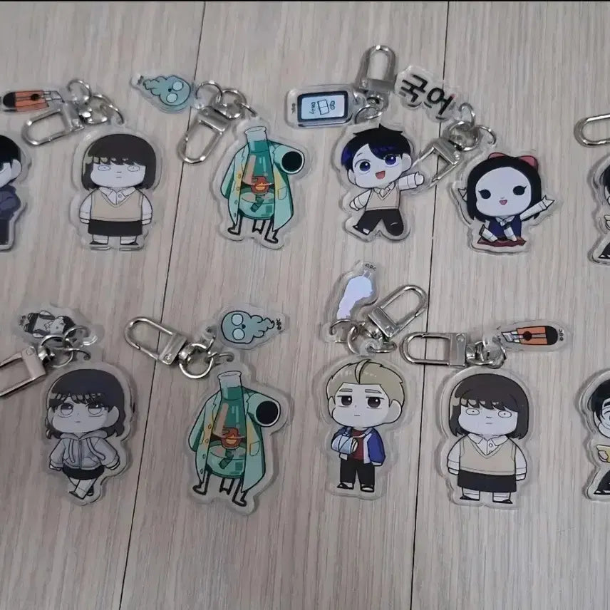 [BUNJANG] 44 O'Clock Survival Class Character Keychain / 44교시 생존수업 키링 판매, 교환
