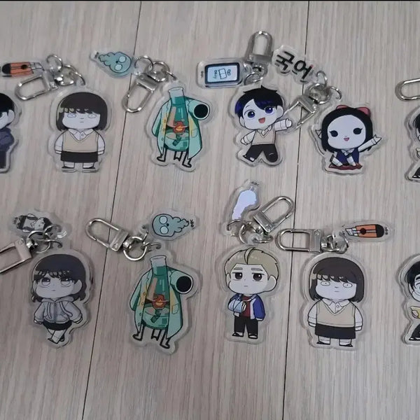 [BUNJANG] 44 O'Clock Survival Class Character Keychain / 44교시 생존수업 키링 판매, 교환