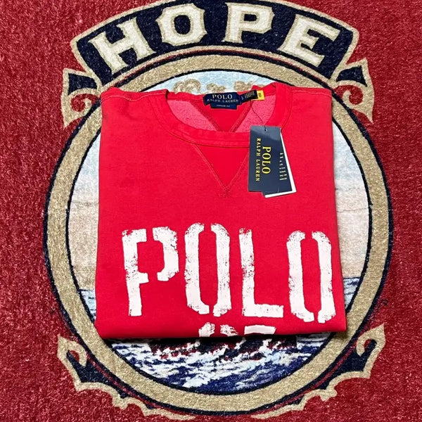 [BUNJANG] Polo Ralph Lauren Vintage Fit Graphic Sweatshirt / 폴로 빈티지핏 그래픽 스웨트셔츠