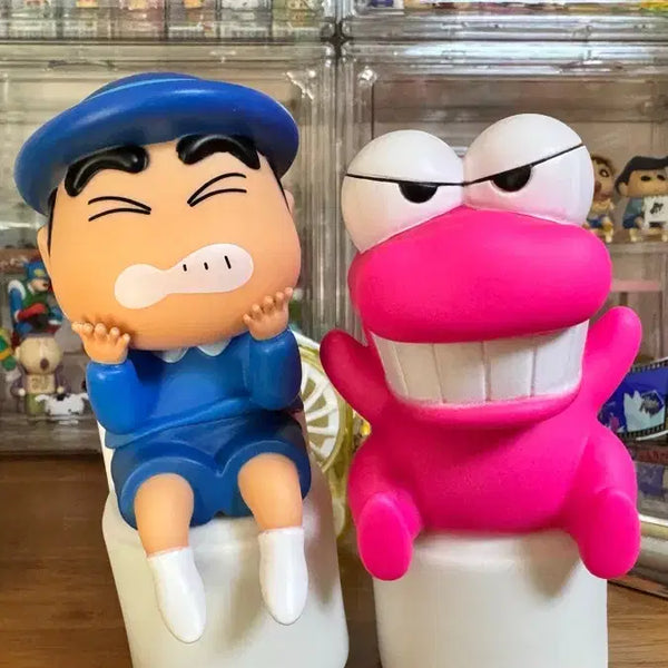 [BUNJANG] Crayon Shin-chan Toilet Mood Lamp / 일괄) 짱구 변기 무드등 와니야마 유치원 짱구