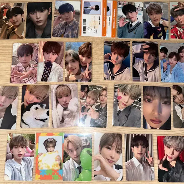 [BUNJANG] &team Harua Bundle Set Photocard / 앤팀 하루아 포카 일괄 양도 &team 의주 유마 죠 타키 케이 니콜라스