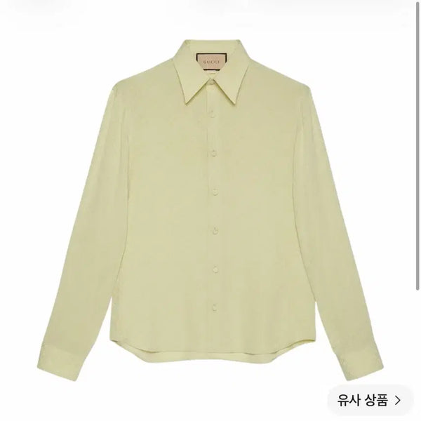 [BUNJANG] Gucci GG Silk Crepe Shirt / 구찌 GG 실크 크레페 셔츠 16.5(103정도 사이즈감) 새상품