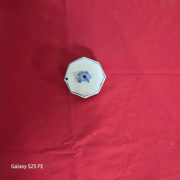 [BUNJANG] White Porcelain Octagonal Inkstone Holder / 백자8각연적
