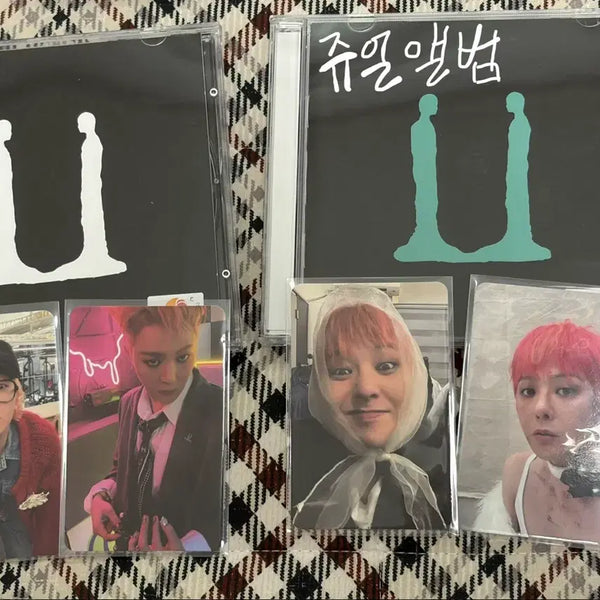 [BUNJANG] G-Dragon Weverse Mens Album Bundle Set / 지드래곤 위버멘쉬 앨범 특전 일괄
