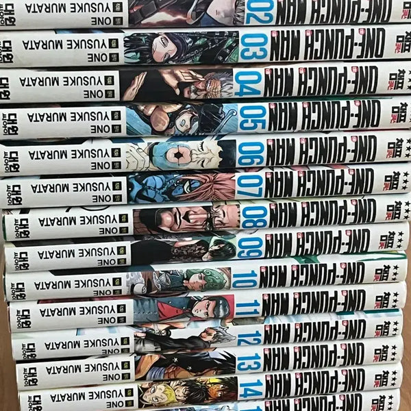 [BUNJANG] One-Punch Man Manga Volume 1-16 Bundle / 원펀맨 만화책 1~16권 일괄 판매