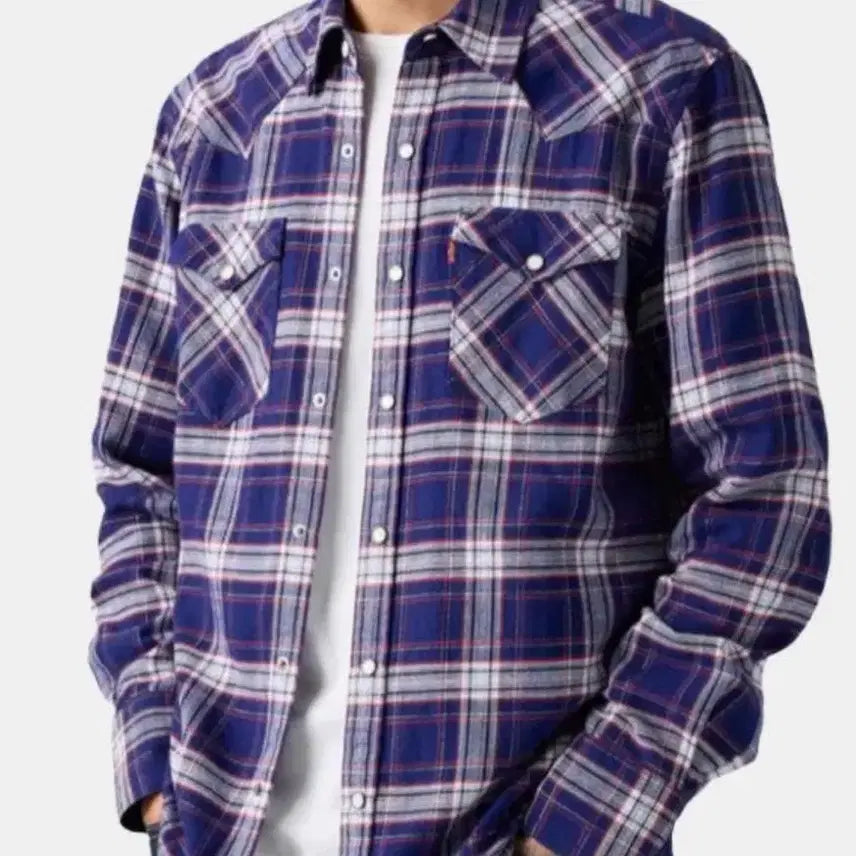 [BUNJANG] Levi's Multicolor Western Shirt New / 리바이스 웨스턴셔츠 멀티컬러 새상품