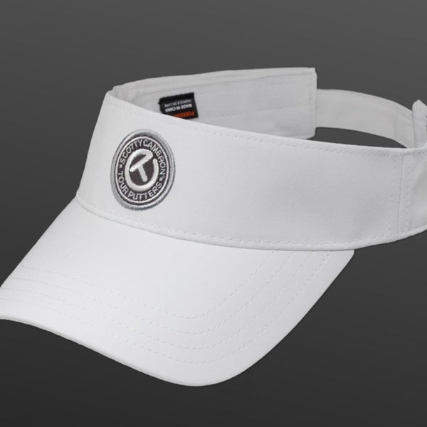 [BUNJANG] Scotty Cameron Circle T Limited Edition White Sun Visor Hat / (새상품) 스카티카메론 써클티 한정 골프 화이트 선바이저 모자