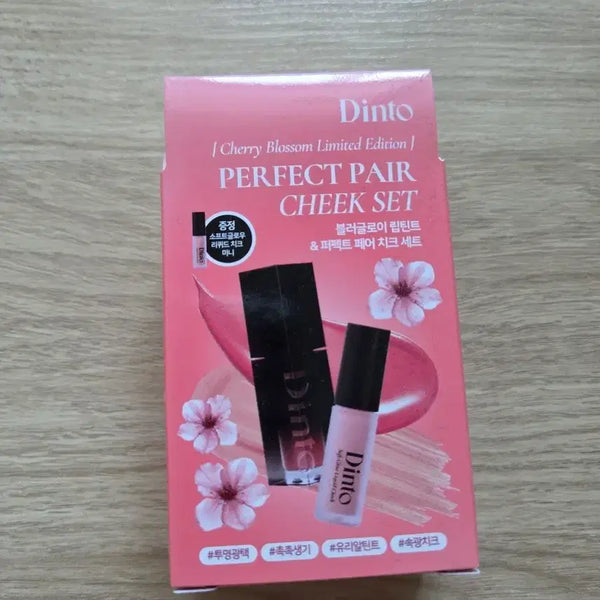 [BUNJANG] Dinto Blur Glowy Tint & Mini Cheek Set (Laetitia) / 딘토 블러글로이 틴트, 미니치크 세트 (라에티티아)