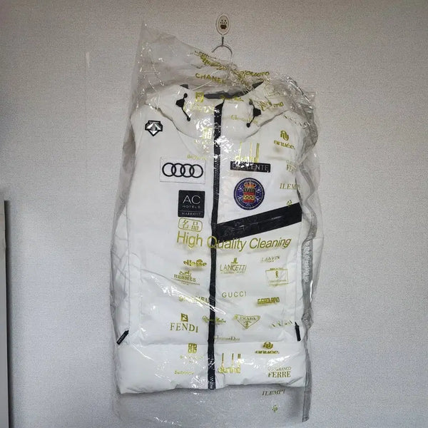 [BUNJANG] Descente Ski Team Down Vest 100 / 세탁완료 데상트 스키팀 오리털 패딩 조끼 100
