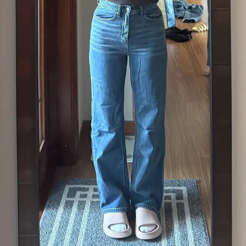 [BUNJANG] Musinsa Standard Summer Denim Jeans / 무신사스탠다드 여름 청바지 데님