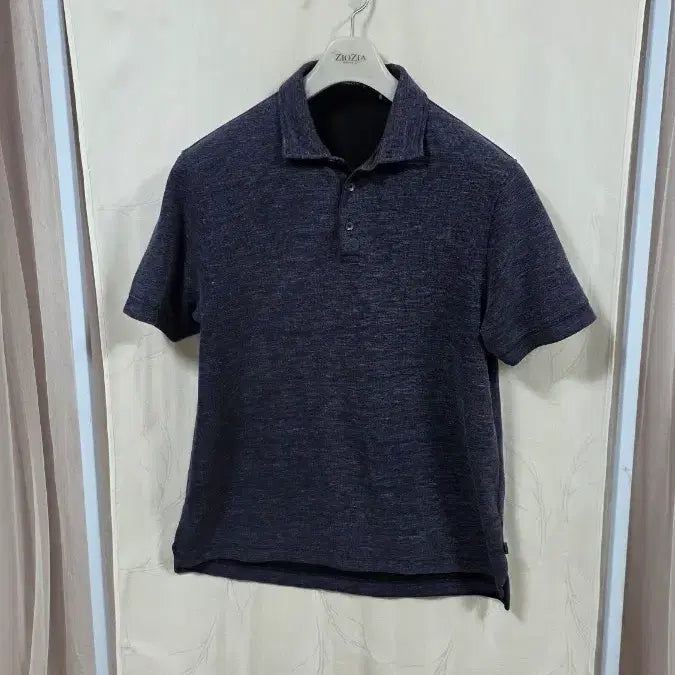 [BUNJANG] Hazzys Linen Blend Short Sleeve T-Shirt (Size 105) / 헤지스린넨혼방반팔티셔츠(105)