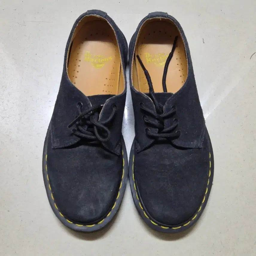 [BUNJANG] Dr. Martens 3-Eye Navy Suede Boots US 6 / 닥터마틴 3홀 네이비 11837 미국 6사이즈