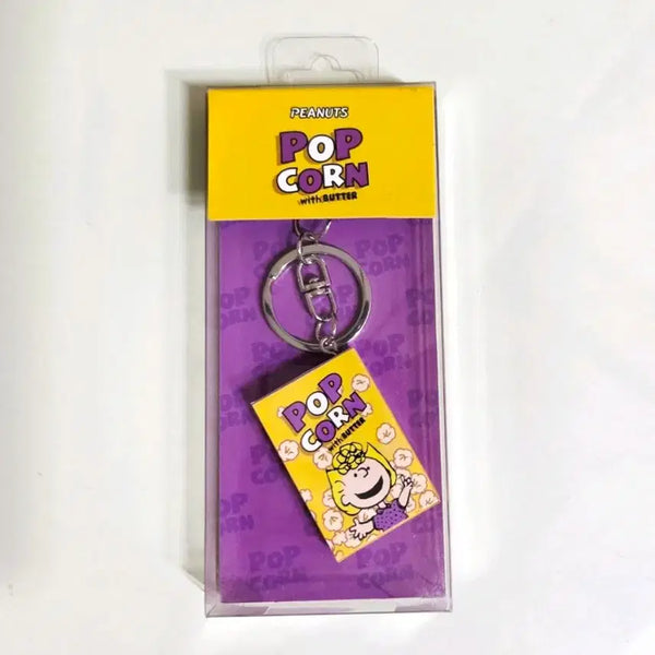 [BUNJANG] Snoopy Market Popcorn Keyring (Sealed) / [미개봉] 스누피 마켓 팝콘 키링