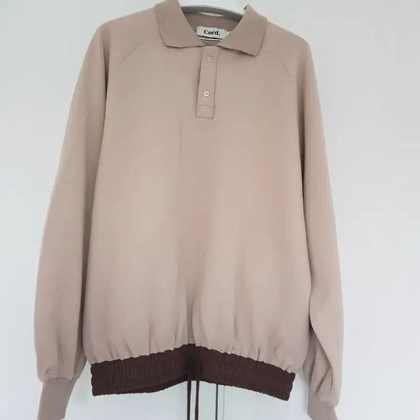 [BUNJANG] M Code Cord Sweatshirt / [M] 코드 Cord 맨투맨