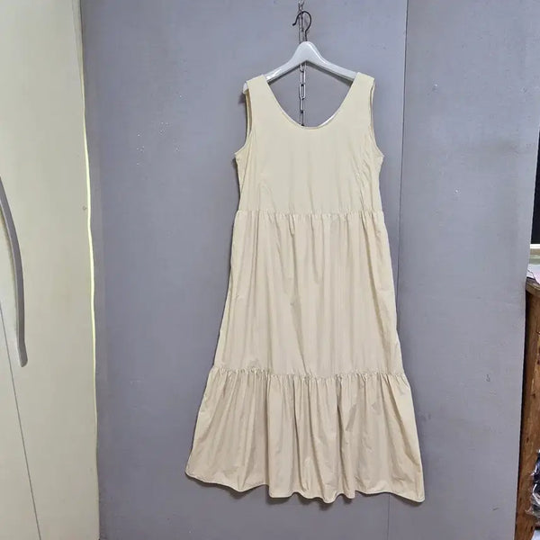 [BUNJANG] Jucy Judy Windbreaker Style Nylon Long Dress / 쥬시쥬디 바람막이스타일소재 롱원피스 90  n5362