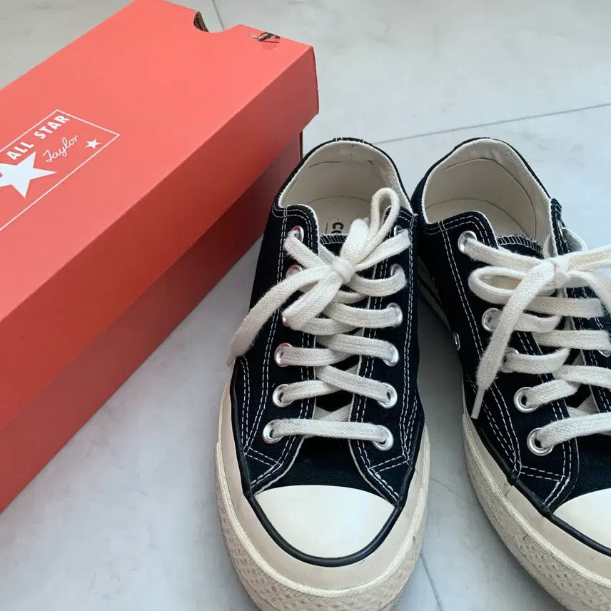 [BUNJANG] Converse Shoes Black / 정품 컨버스 신발-블랙