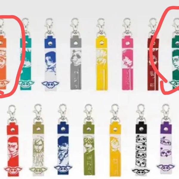 [BUNJANG] Jujutsu Kaisen Ichiban Kuji L Prize Rubber Keychain Itadori Higuruma / 주술회전 제일복권 L상 러버 키링 히구루마 이타도리