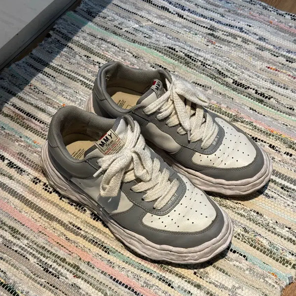 [BUNJANG] Maison MIHARA YASUHIRO Wayne OG Sneakers Grey/White Size 44 / [44] MMY 메종 미하라 야스히로 웨인 OG 스니커즈 그레이 화이트