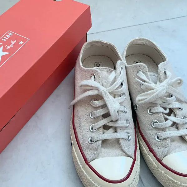 [BUNJANG] Converse Shoes - Ivory (240mm) / 정품 컨버스 신발-아이보리