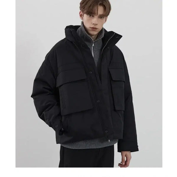 [BUNJANG] TNGT Cordura Goose Down Padding Black Size 100 / TNGT 코듀라 구스다운 패딩 블랙 100