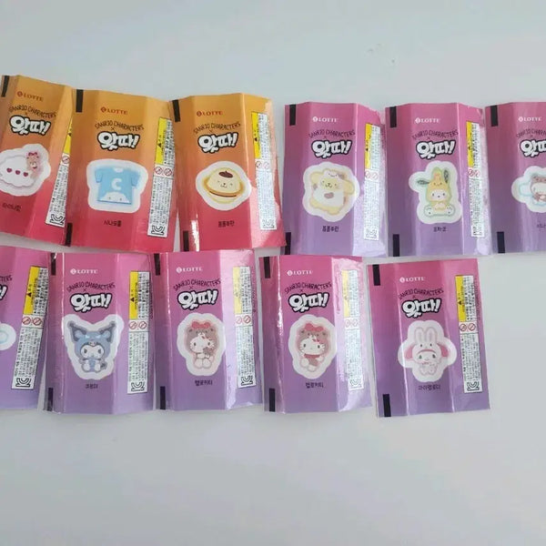 [BUNJANG] Sanrio Temporary Tattoos 11 Sheets (Limited Edition) / 2장부터)한정판 산리오 판박이 11장