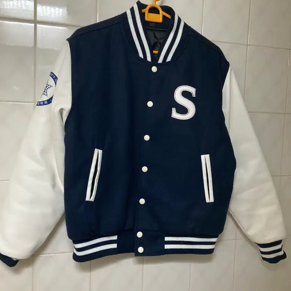 [BUNJANG] Sookmyung Women's University Baseball Jacket / 숙명여자대학교 야구잠바, 과잠
