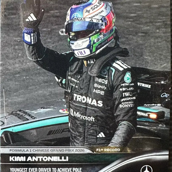 [BUNJANG] Top's Now F1 Kimi Antonelli Record Card / 탑스 나우 F1 키미 안토넬리 카드