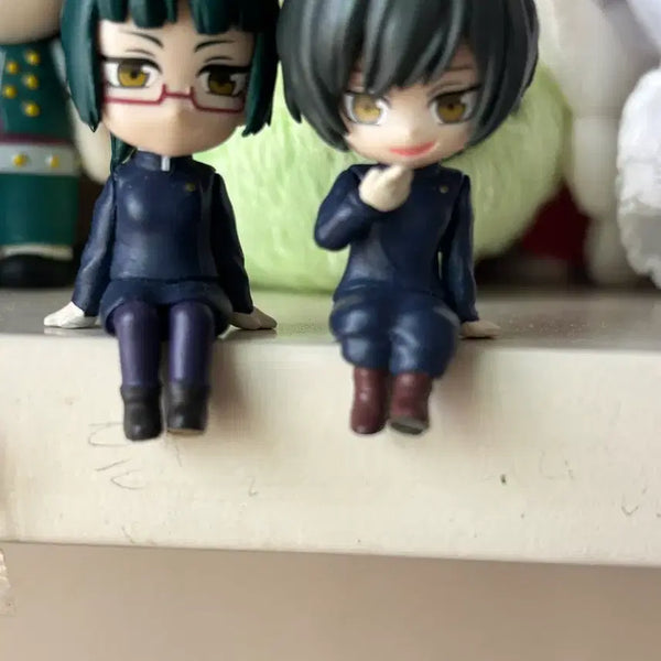 [BUNJANG] Jujutsu Kaisen Maki & Mai Sitting Figure Bundle / 주술회전 앉아있는 피규어 일괄(마키,마이)