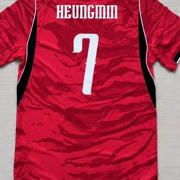 [BUNJANG] Son Heung-min #7 Red Replica Jersey XL / 손흥민 7번 유니폼 붉은색 투엑스라