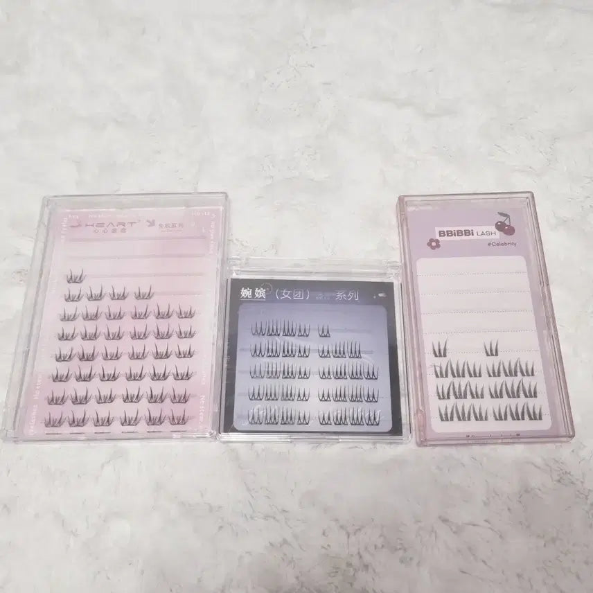[BUNJANG] Temu Ali Eyelash Set (3 Types) / 테무 알리 속눈썹 3종 세트