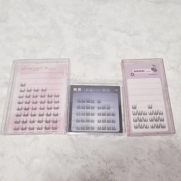 [BUNJANG] Temu Ali Eyelash Set (3 Types) / 테무 알리 속눈썹 3종 세트