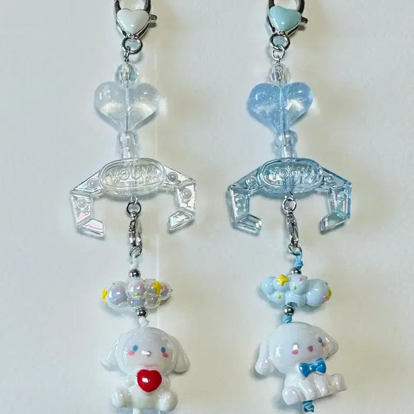 [BUNJANG] Cinnamoroll Keychain (2 Types) / 뽑았다 시나모롤 키링 2종