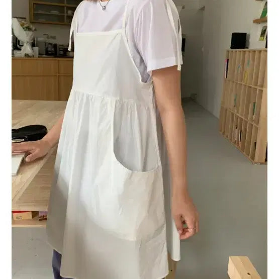 [BUNJANG] BAON Mini Midi Layered Dress - Navy / (새상품) 바온 미니 미디 레이어드 원피스