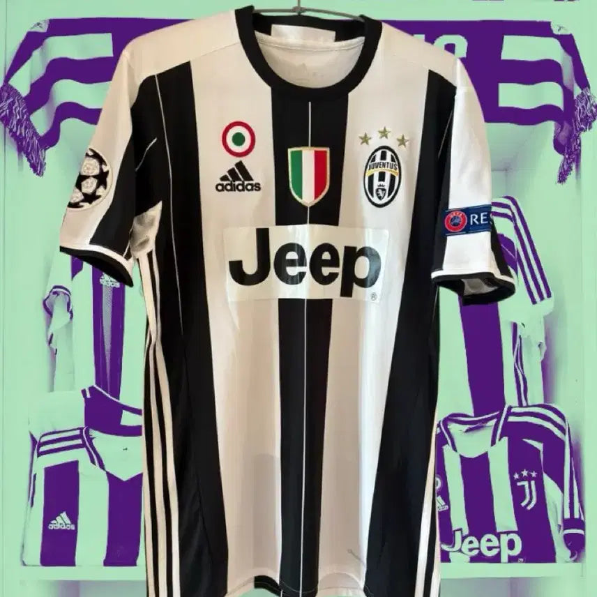[BUNJANG] Juventus 2016-2017 Home Claudio Marchisio Authentic Jersey / 16-17 유벤투스 홈 마르키시오 유니폼 정품