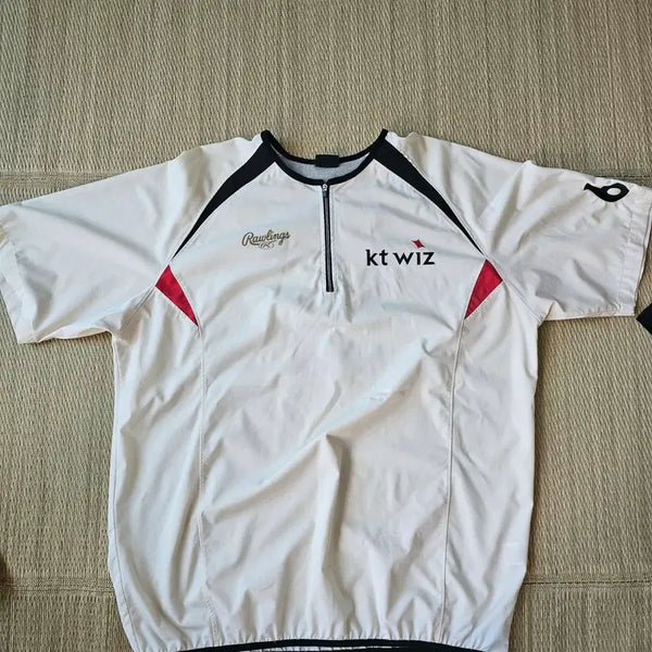 [BUNJANG] Rawlings KT Wiz Half-Zip Up Size 110 / 롤링스 KT위즈 하프집업 110사이즈
